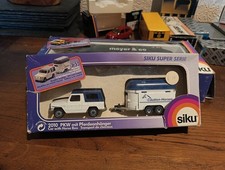 Boxed Model Siku 2010 Mercedes G Wagon & Horsebox With Horses