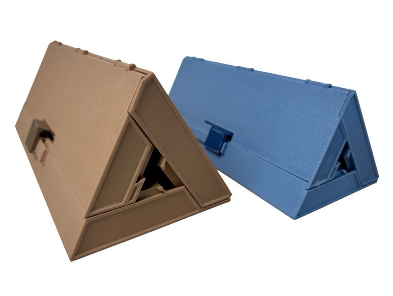 Roll Up Storage Box / Triangle Organizer, Assembled  PLA