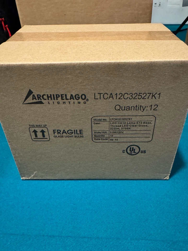 Case of 12 Archipelago CA10 3.5W Nostalgic Flame Tip E-12 Base LTCA26C32527K1 - Image 4 of 4