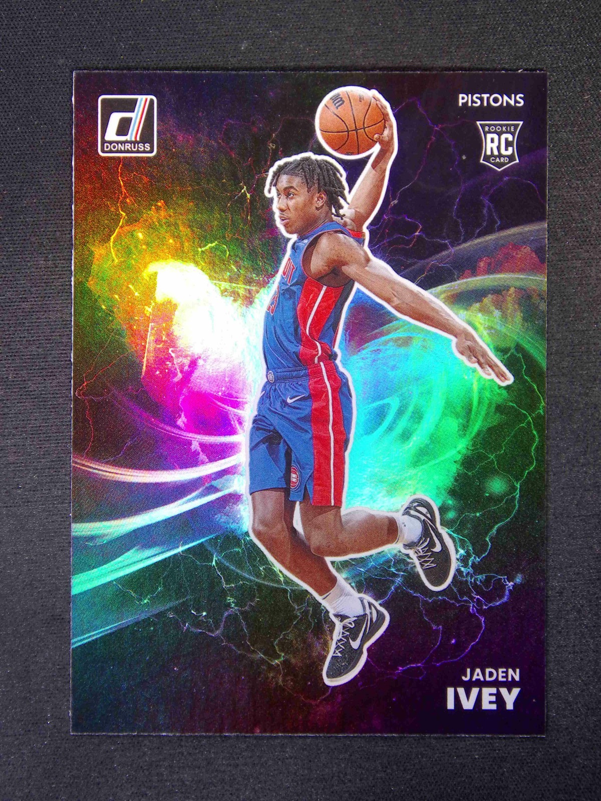 2022-23 Panini Donruss Jaden Ivey #5 RC Rookie Night Moves Case Hit SSP