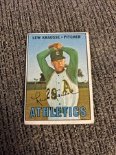 1967 Topps - TOUGH High # Lew Krausse #565
