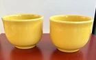 Vintage Homer Laughlin Fiesta Ware Chili/Soup Bowls Sunshine Yellow SET OF 2