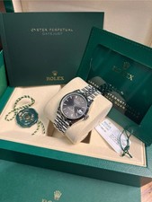 Ladies Steel & White Gold Rolex Datejust 31 278274 Dark Grey FINANCE AVAILABLE