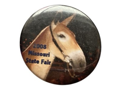 Vintage Missouri State Fair 2008 Pin - Animal Theme