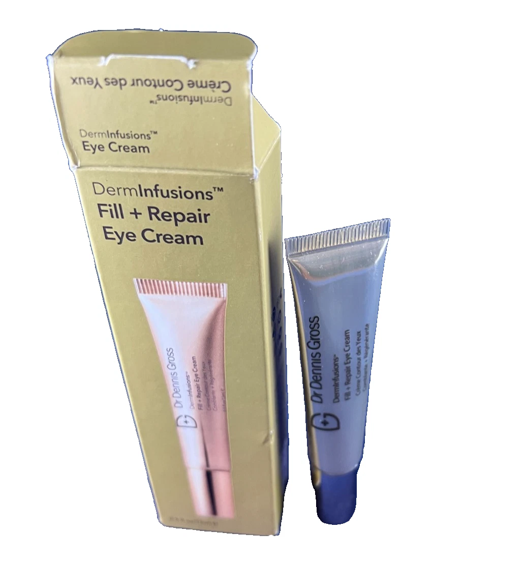 Dr Dennis Gross Dermfusions Fill and Repair Eye Cream 0.5oz NEW IN BOX