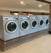 Encore by Wascomat Commercial Coin-Operated High Efficiency Front Load Washer 