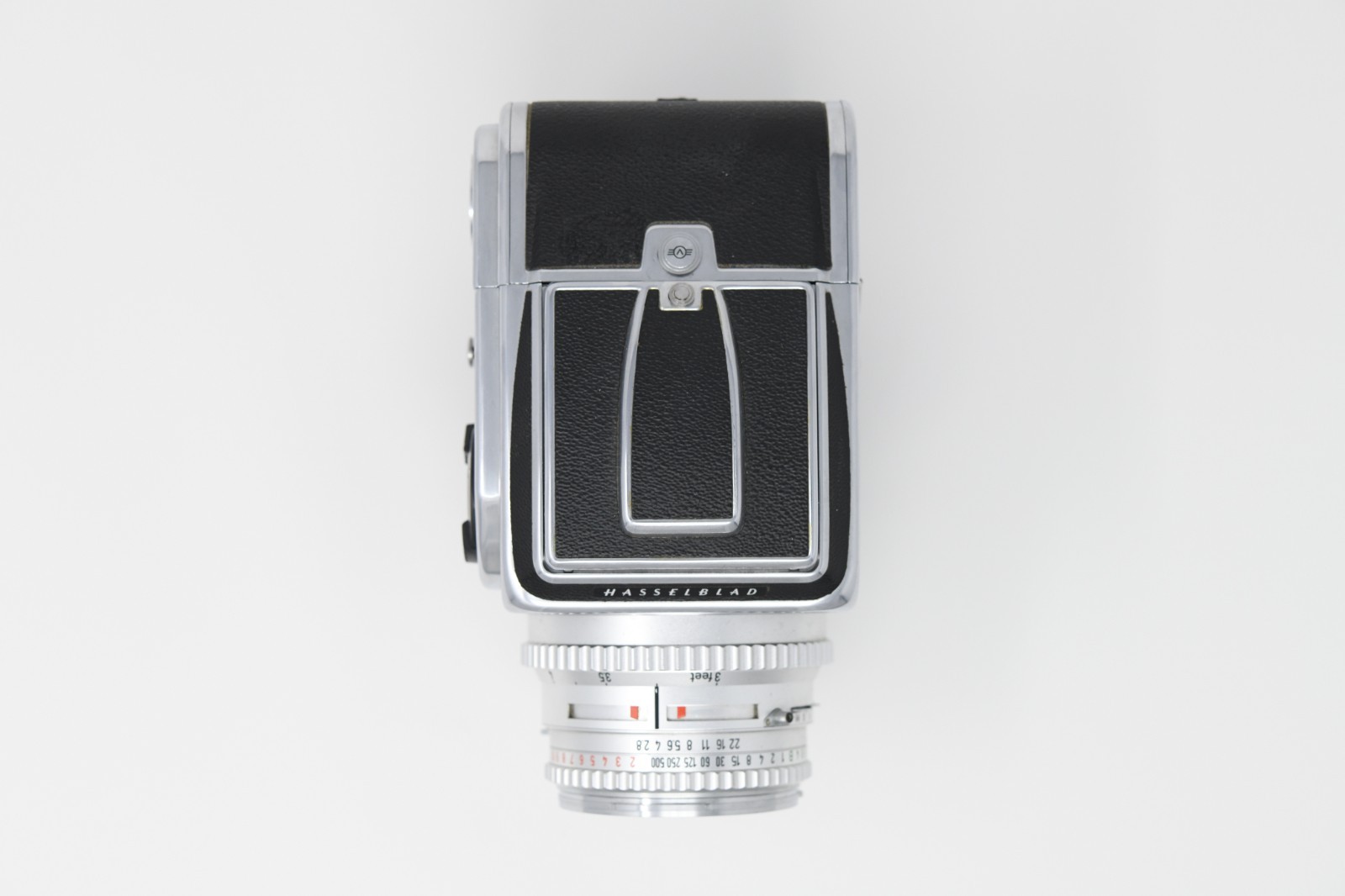 Hasselblad 500 EL Camera with Zeiss Planar 80mm f/2.8 Lens and 120 Film Back
