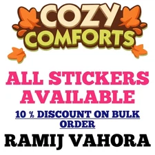 All set stickers available here 1-2-3-4-5⭐ (Superfast send) Cozy Comforts Album
