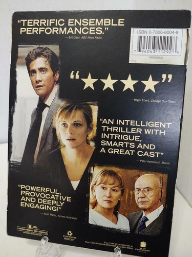 RENDITION, Sealed DVD Jake Gyllenhall Reese Witherspoon, Inspired by True Story - Picture 2 of 3
