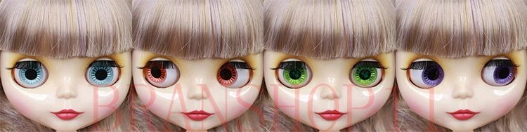 Muñeca Neo Blythe 12" Desnuda Zona Especial Cuerpo Articulado Largo Bang Mixto Cabello Rubio Foto 3 de 4