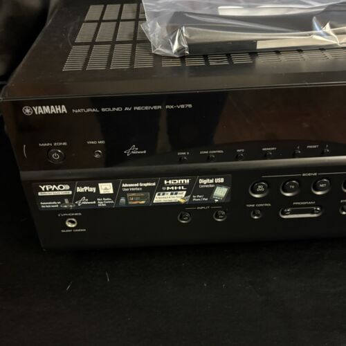 Yamaha Natural Sound AV Receiver RX-V675 - Picture 3 of 13