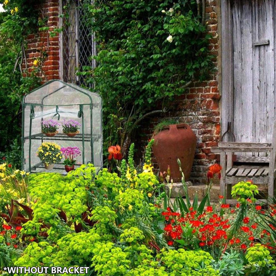 Greenhouse Cover Mini Greenhouse Warm Clear PVC Cover Grow Tent for