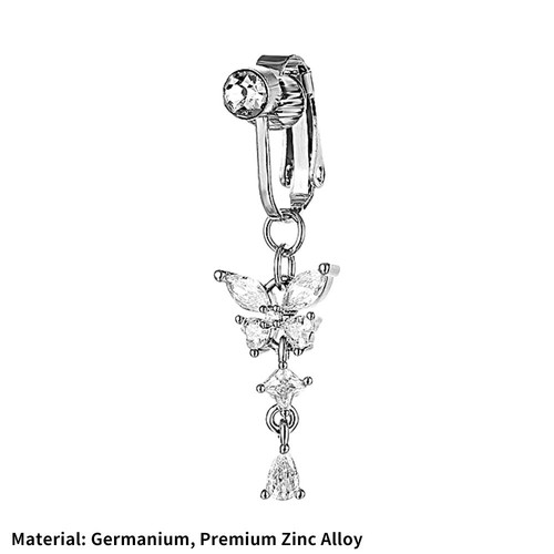 Belly Bars Navel Button Bar Ring Gem Dangle Dangly Body Piercing D7 - Picture 12 of 20