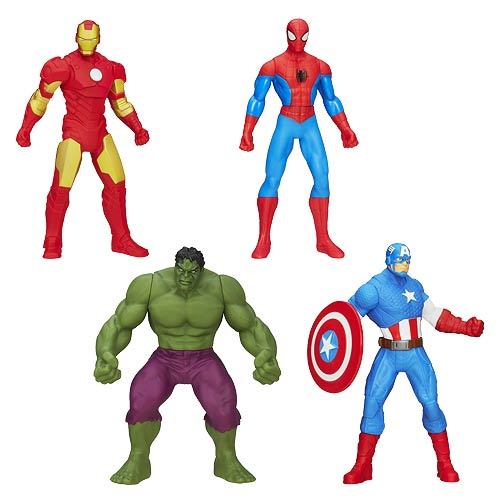 Avengers All-Star 6-Inch Action Figures Hulk Spider-Man Iron Man Captain America - Picture 1 of 5