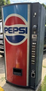 Vintage Pepsi Cola Vending Machine by Magnum Works Great