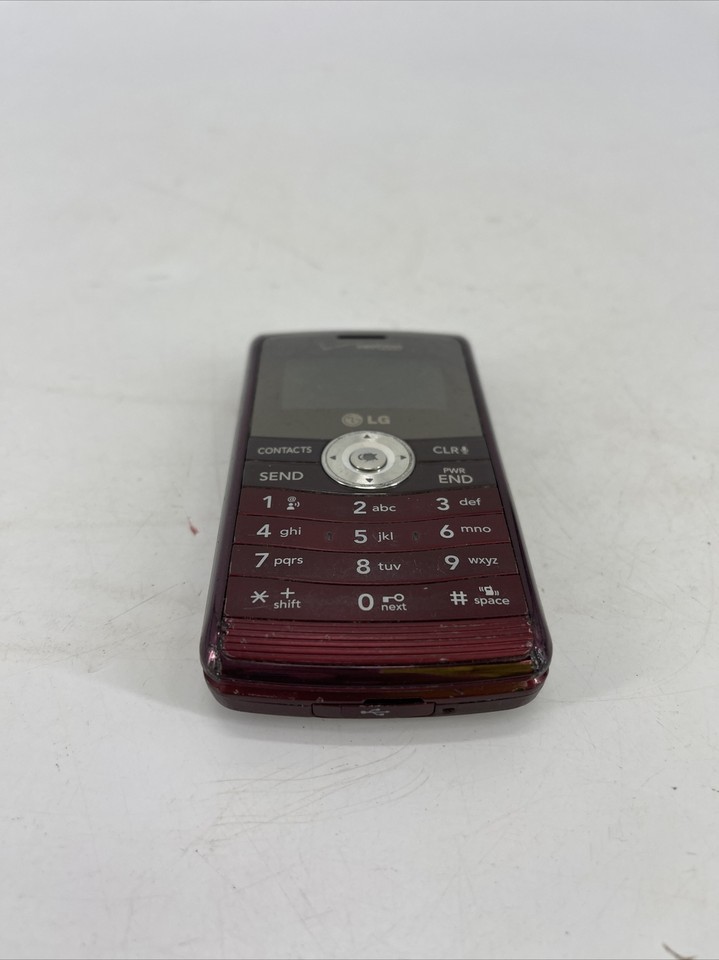 LG VX9200 M Verizon Red Flip Phone For Parts or Repair Only eBay