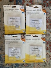 4 Medela Contact Nipple Shields NEW In Packaging