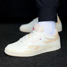 Reebok Club C Revenge Men’s Shoe White Sneaker Footwear Athletic Trainers #171