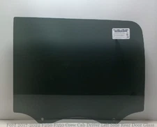 Fits:  Ford 2017-2022 F250 F350 Crew Cab Driver Left Side Rear Back Door Glass