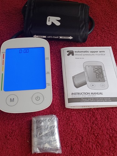 Automatic Upper Arm Blood Pressure Monitor Up & Up Target Up&Up - NEW works 👍 - Afbeelding 4 van 6