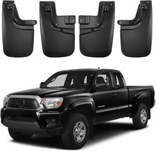 4pcs Fit For 05-15 Toyota Tacoma Front Rear Mud Flaps Splash Guards Mudguards 4pcs Fit For 05-15 Toyota Tacoma Front Rear Mud Flaps Splash Guards Mudguards