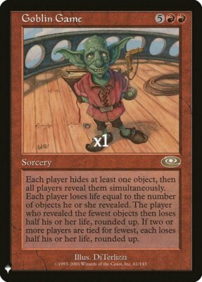 MTG Mystery Booster MB1 Goblin Game MINT