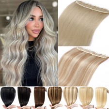 Clip In 100 Real Remy Human Hair Extensions One Piece Hair Weft Dirty Blonde US