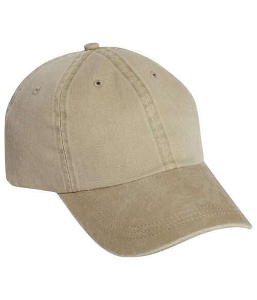 Mega Cap Pigment Dyed Baseball Cap - 100% Cotton Unstructured Low Profile Hat - View #13