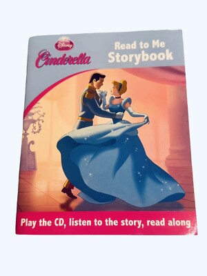 Disney Cinderella  ~ READ TO ME STORYBOOK  & CD ~ Based On The Movie
