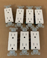 Leviton T5325-W 15 Amp 125V, Tamper Resistant, Decora Duplex Receptacle, White