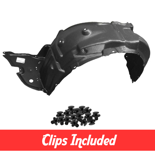 Front Left Driver Side Fender Liner w/ Clips For 2011-2013 IS250 IS350 LX1248116 - 第 1/8 張圖片