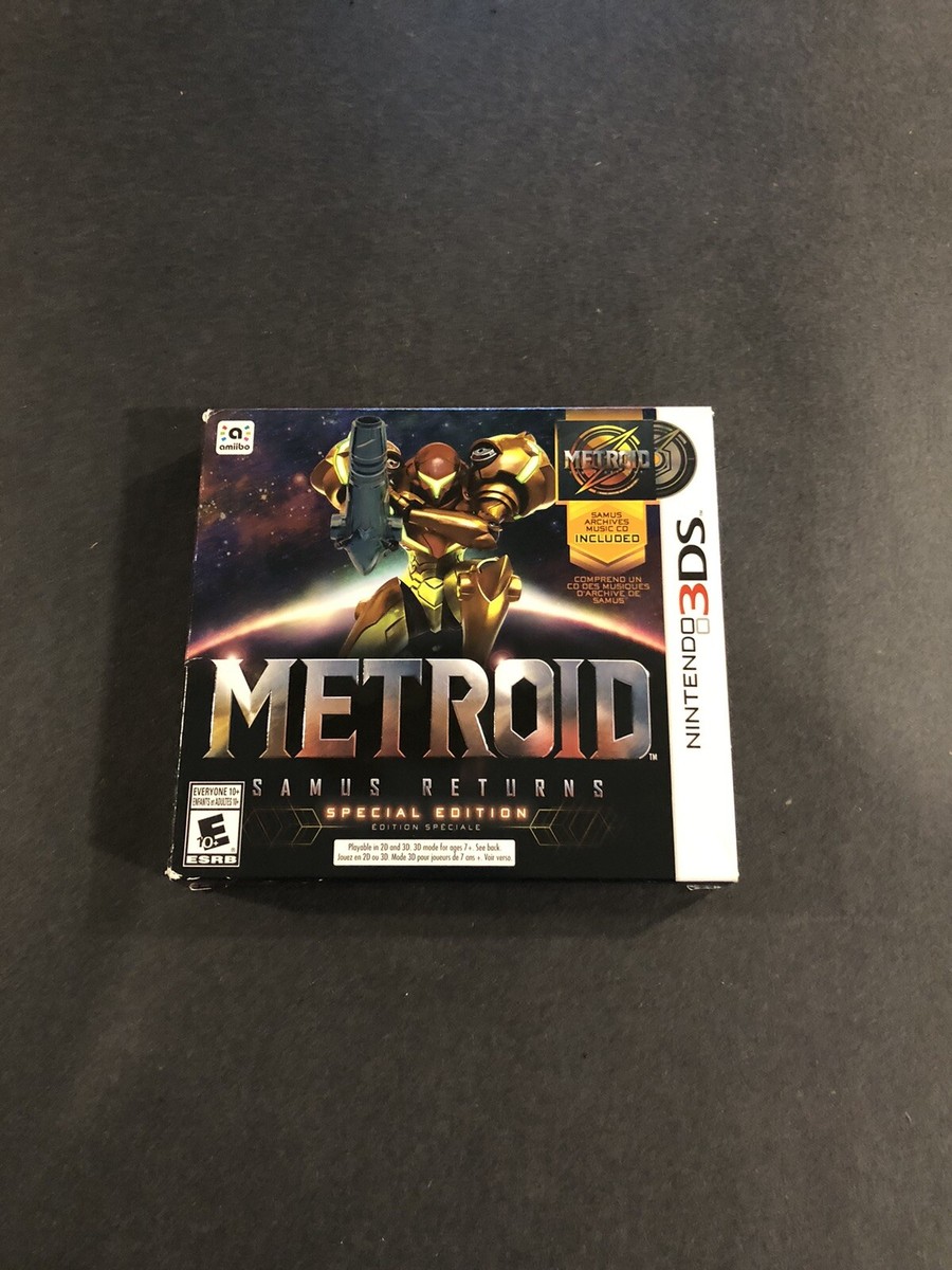 metroid samus returns 3ds special edition Box Only | eBay