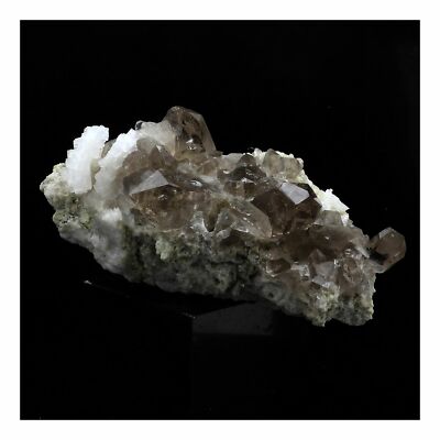 Rauchquarz. 285,0 ct. Mont-Blanc-Massiv, Haute-Savoie, Frankreich..