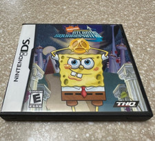 SpongeBob's Atlantis SquarePantis (Nintendo DS, 2007) Complete Tested Works CIB