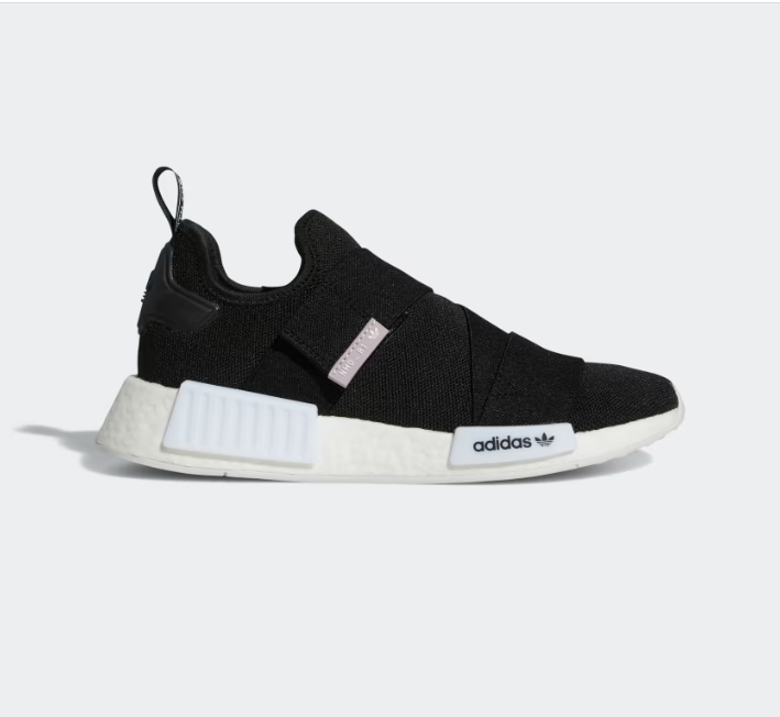 adidas gazelle silver green womens adidas NMD R1 Infant Toddler Running Shoe Black White FW0417 – Shoe Palace main image 1
