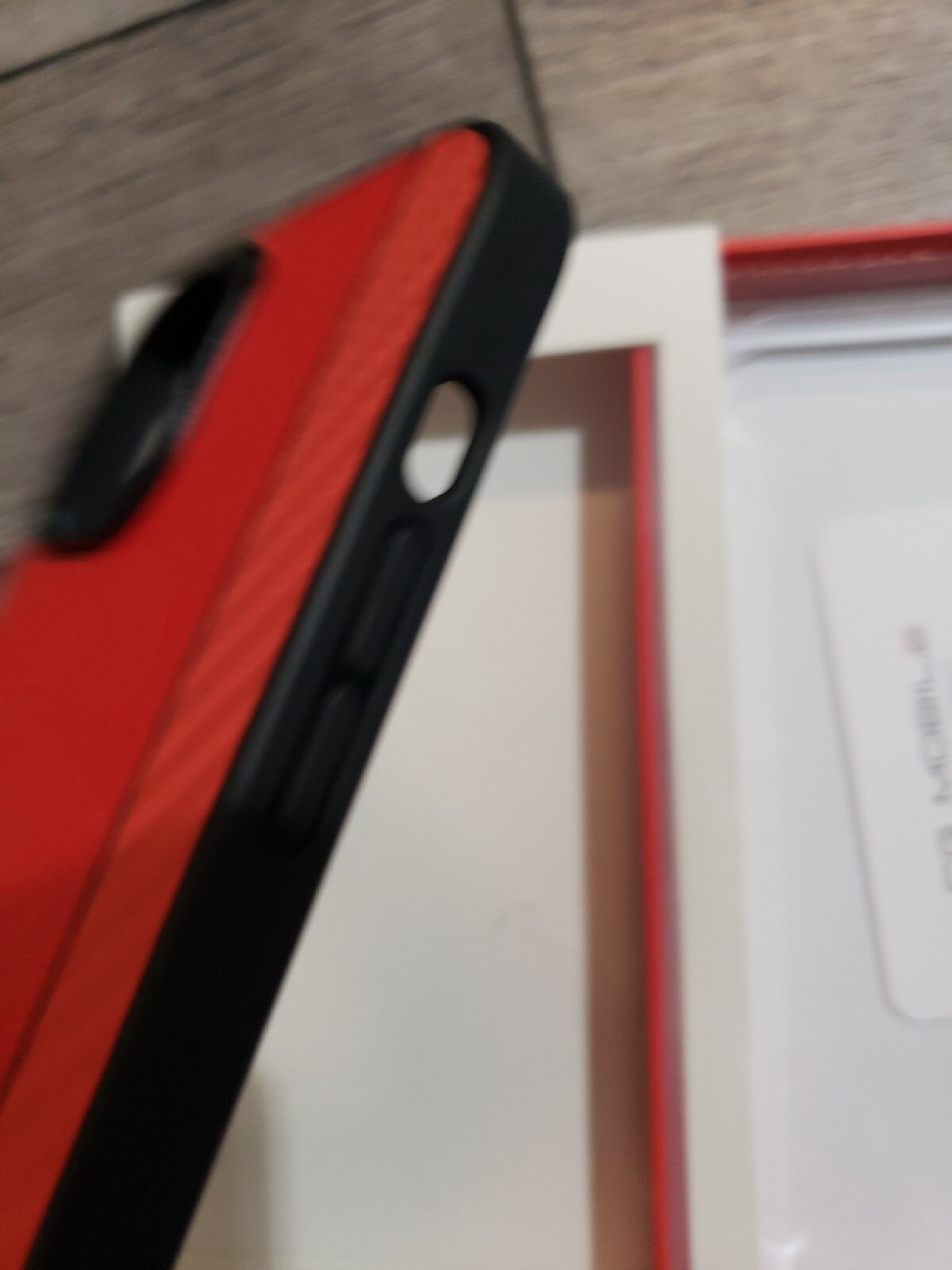 CG MOBILE Ferrari Case for iPhone 13 Pro Max in Smooth Red & Carbon