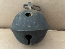 Vintage SLEIGH BELL Cast Brass No. 13 PETAL design #3