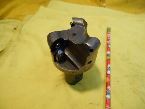 MITSUBISHI 2 1/2" CARBIDE INSERT END MILL milling tool holder BRER403W20 rcmt? - Picture 4 of 5