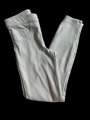 Spanx Jean-ish Ankle Leggings White 20017R Women's Size XS~Measure 25Wx27L 