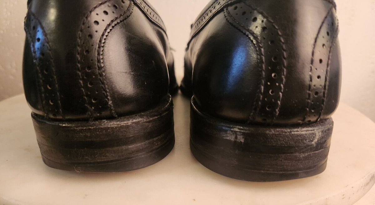 Allen Edmonds Bridgeton Tassel Loafer Mens 10.5 D Black Leather Medallion Kiltie ALLEN EDMONDS Bridgeton 9.5 D Tassel Kiltie Loafers Black  main image 3