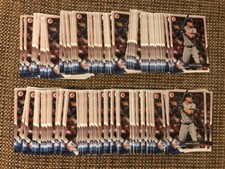 Lot (200) GIANCARLO STANTON 2018 Bowman Baseball paper base cards Yankees