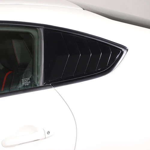 For Toyota GR86 Subaru BRZ 2022-2025 ABS Gloss Black Rear Window Louver Covers - Bild 4 von 9