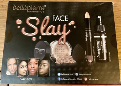 BELLA PIERRE COSMETICS FACE SLAY SCULPT & SET COLLECTION DARK DEEP SKIN