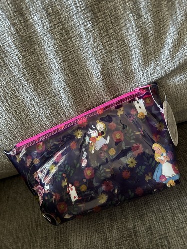 Disney Alice Wonderland Boat Shaped Pouch Kingdom Hearts Pixar Disneyland Wdw
