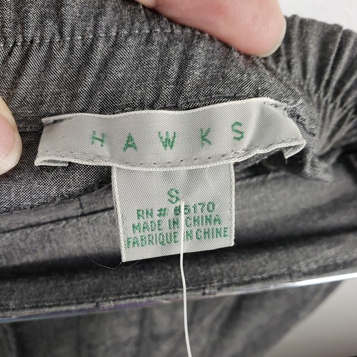 Hawks Women's S Strapless Pleated Trouser Shorts Romper Silver Gray New - Picture 9 of 12