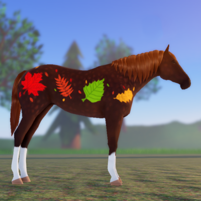Wild Horse Islands Autumn 2022 Limited Autumn Dapple Quarter Horse