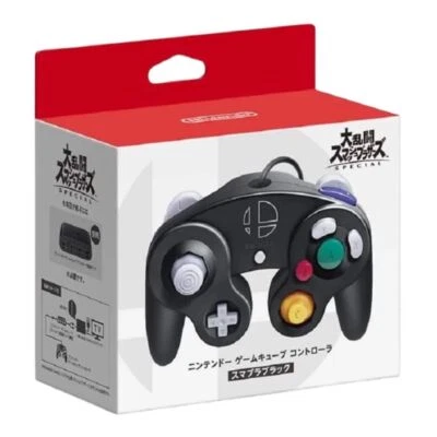 GameCube shaped Controller Smash Bros Ultimate Edition Nintendo Switch ＆ tap