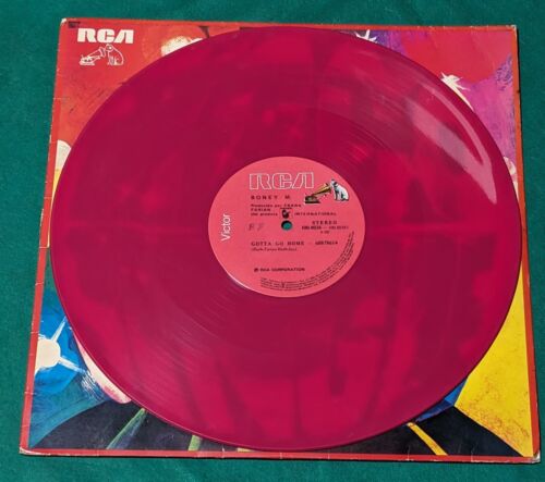 Boney M. - Gotta Go Home BRAZIL PINK 12" Single 1979