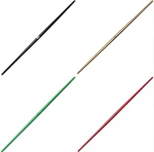 Competition Hardwood Bo Staff Martial Arts Weapons Training Black Red Green Gold