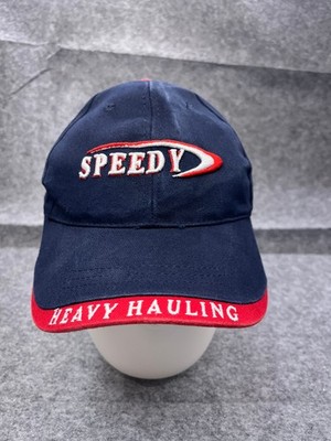 Speedy Heavy Hauling Hat Cap Strap Back Adult One Size Blue 100% Cotton